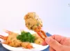 矝貴菜式｜蟹鉗琵琶豆腐Deep fried crab claw stuffed with minced fish meat and bean curd｜琵琶豆腐