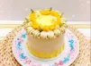 雙重芒果忌廉夾餡海綿蛋糕