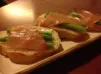 煙三文魚蘆荀多士