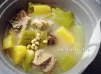 涼瓜鳳梨排骨湯