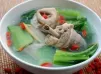 「刈菜蒜頭雞湯」