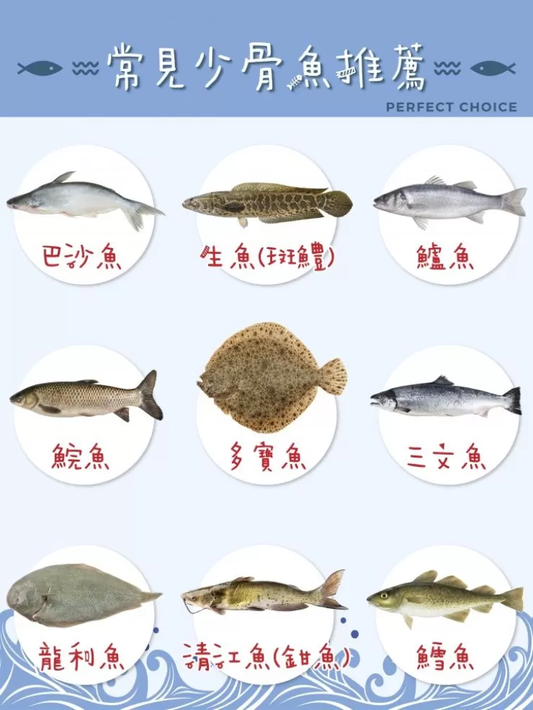 【 #食物小知識 】 唔怕哽骨 常見少骨魚推介（附烹調建議）