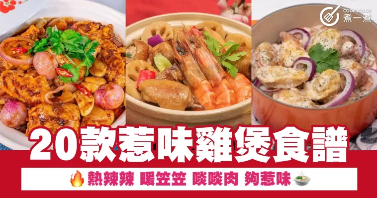 20款惹味雞煲食譜 熱辣辣 暖笠笠 啖啖肉 夠惹味