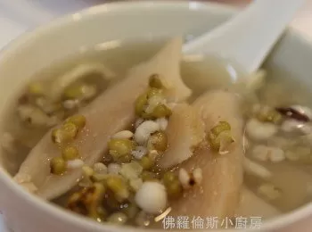 准山薏米綠豆湯