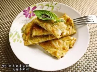 吻仔魚馬鈴薯煎餅