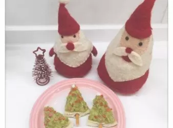 牛油果酥餅－－－聖誕樹