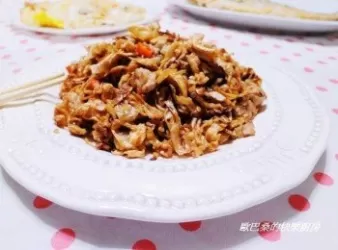 【高麗菜乾炒肉末】