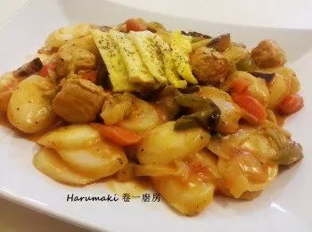 素炒上海年糕 (附食譜)