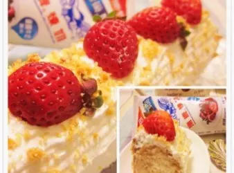 餅乾變身瑞士捲