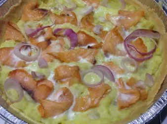 煙三文魚薯蓉批