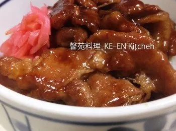 猪肉蓋飯（豚丼）