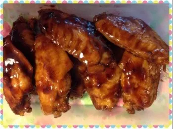 野餐食物~可樂雞翼