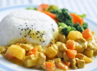 最正宗簡單日式咖哩雞飯