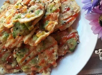 veggie bites ~ 蔬菜蛋煎