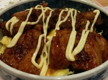 照燒豬柳滑蛋飯