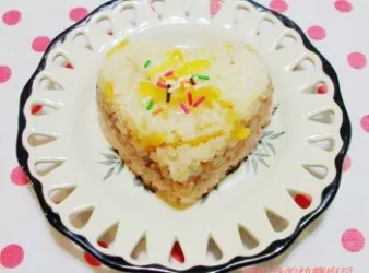 三色果醬甜飯團