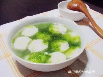 翡翠花枝羹湯