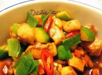 5分鐘快炒-醬爆雞丁