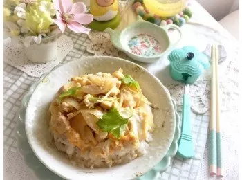 簡易親子丼（小電鍋版本）