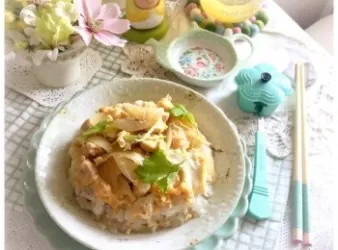 簡易親子丼（小電鍋版本）