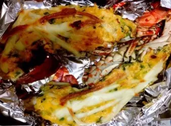 香蔥雙重芝士焗龍蝦