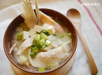 鮭魚味增湯