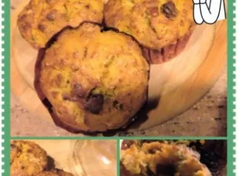 薑味甘筍合核杯子蛋糕