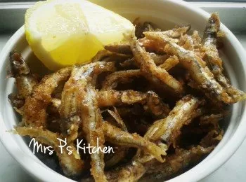 酥炸銀魚Whitebait[滋味小吃]