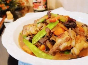 紹酒香醬燒小棒腿