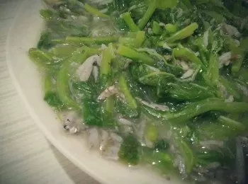 莧菜魩仔魚羹【澎湖野生水產】