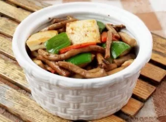 茶樹菇燒豆腐