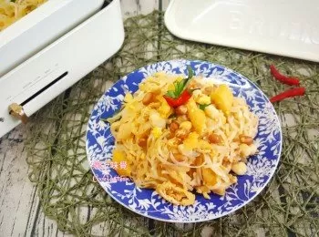 [Bruno食譜 -- Pad Thai帶子泰式炒河]