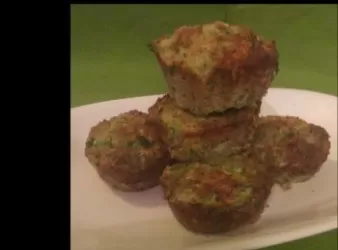 西蘭花和椰菜花芝士鬆餅