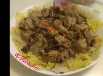 咸檸檬豆豉蒸腩排