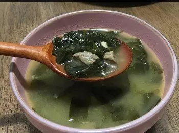 牛肉海帶湯