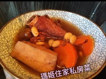 赤小豆扁豆紅蘿蔔粉葛湯