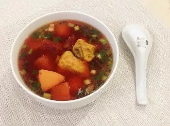 甜菜根排骨湯