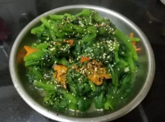 雞油芝麻炒冰菜