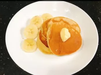 香蕉pancake 香蕉鬆餅 熱香餅