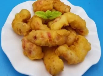 酥炸甜酸素蝦