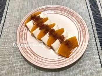 豆腐蒸南瓜片