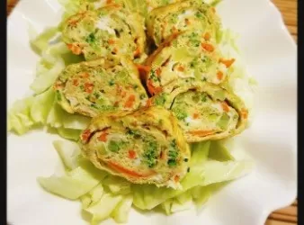 野菜玉子燒