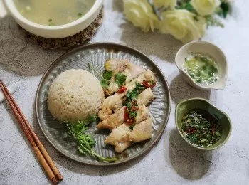 🍳一鍋煮~海南雞飯