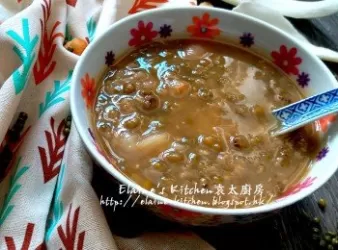 准山圓肉綠豆沙