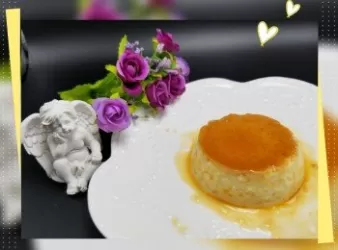 焦糖薑汁燉蛋白