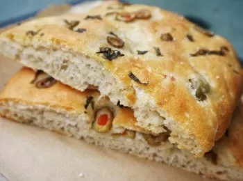 意大利香草麵包 Focaccia