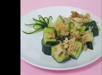 涼拌綉球菇