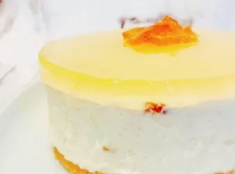 柚子芝士凍餅【高島柚子茶甜品食譜大招募】