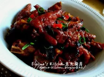 豉椒鳳爪排骨