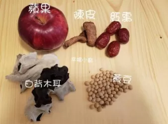 三高人士湯水 木耳蘋果黃豆甜素湯   四碗湯分量